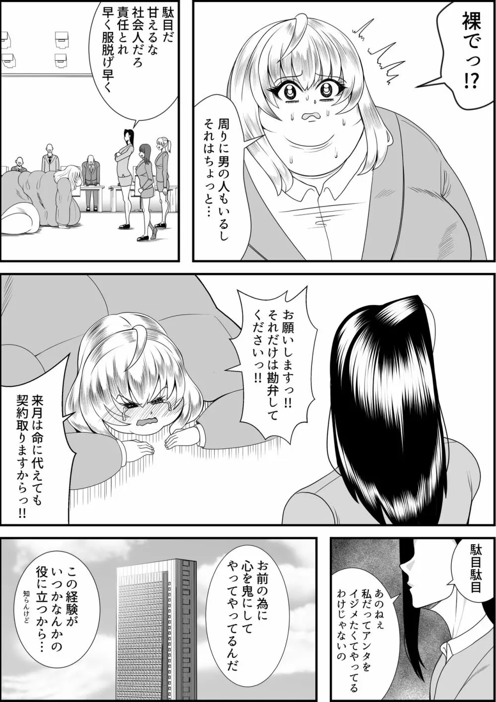 猪爪美紀の肥満化復讐劇 - page6