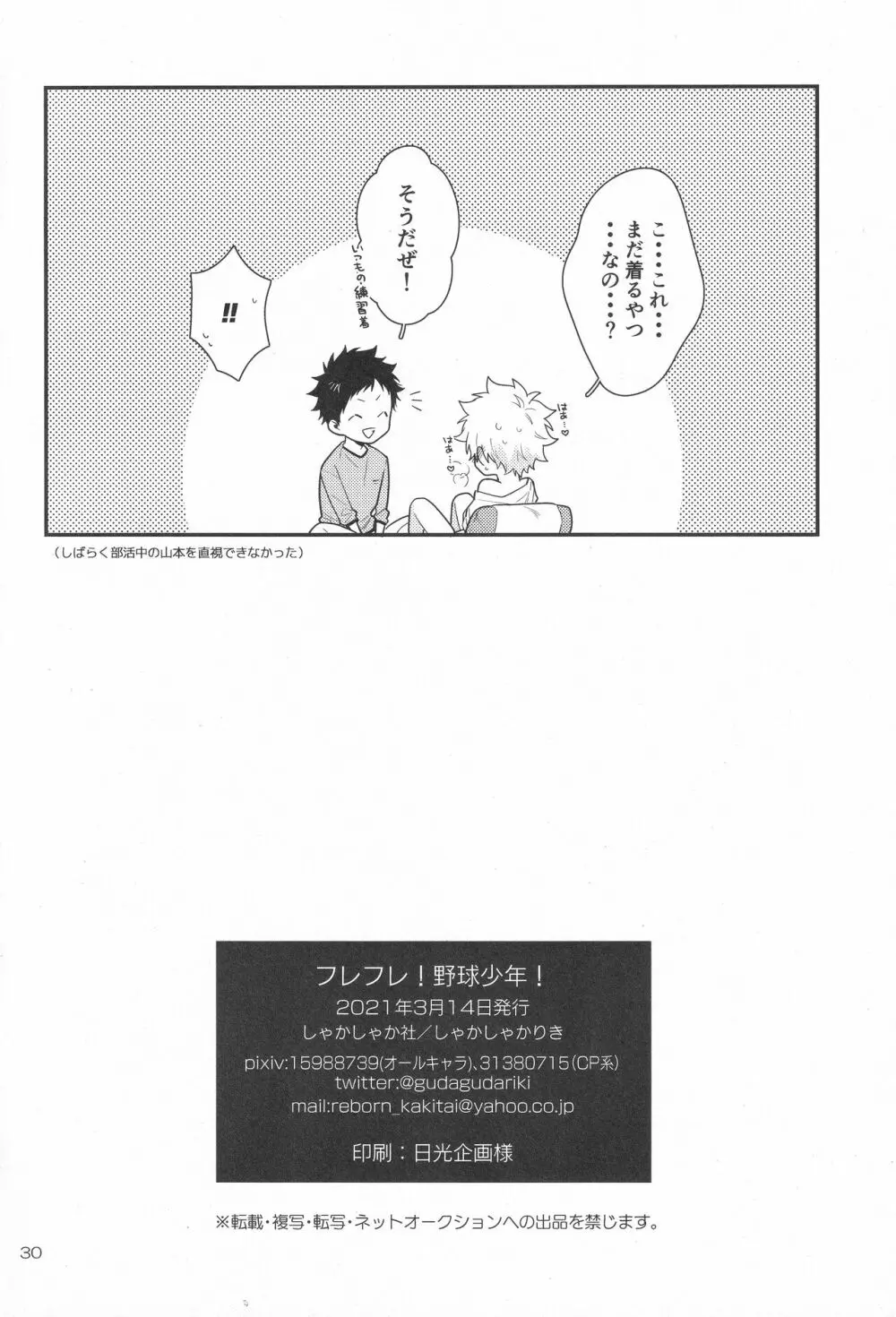 フレフレ!野球少年! - page29