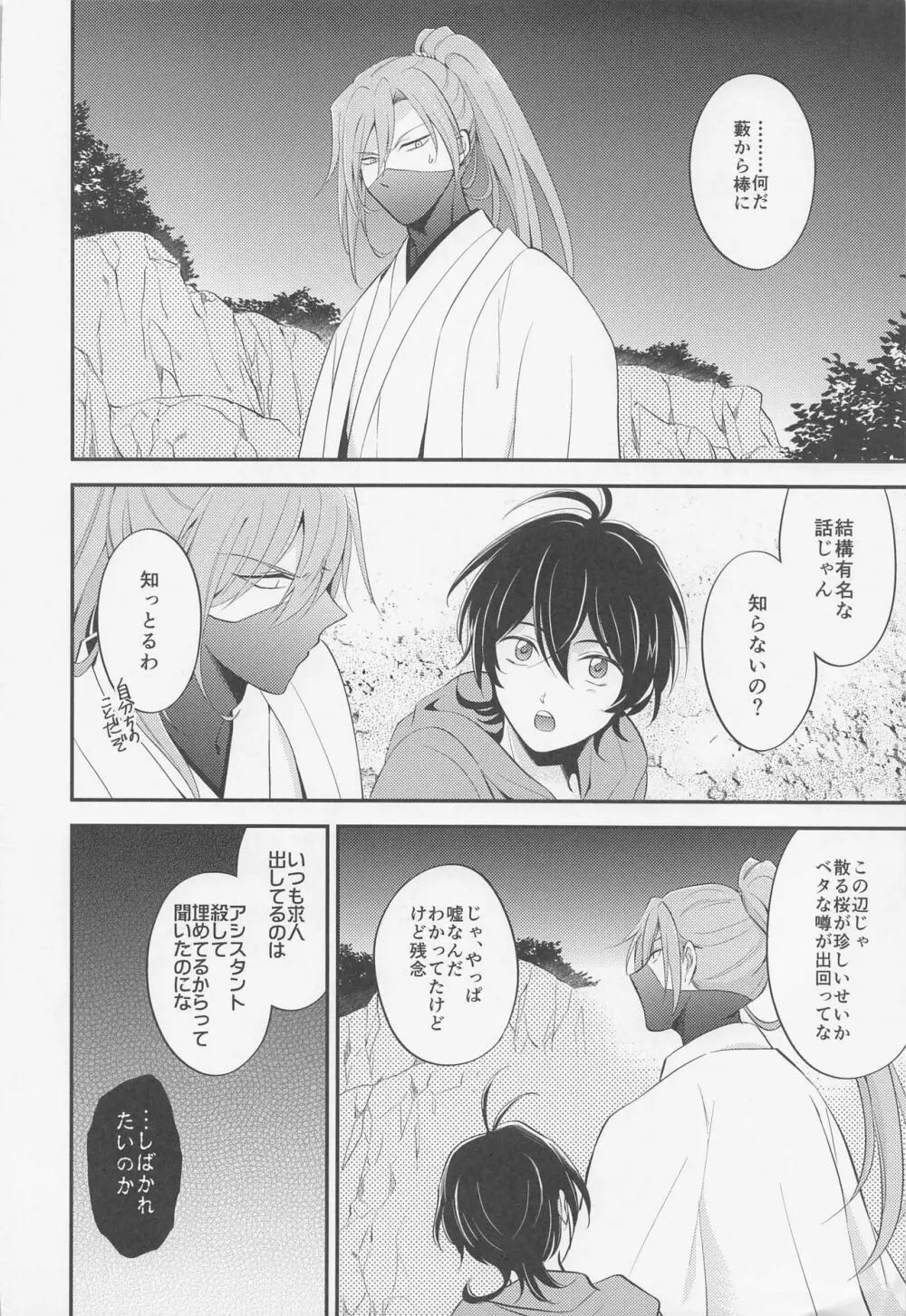 桜屋敷書庵の桜の樹の下には死体が埋まっている - page3