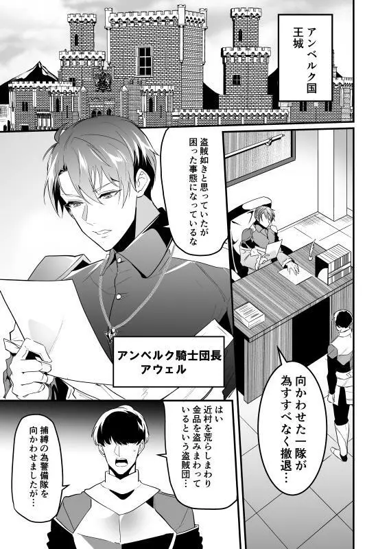 操り凌辱騎士 - page3