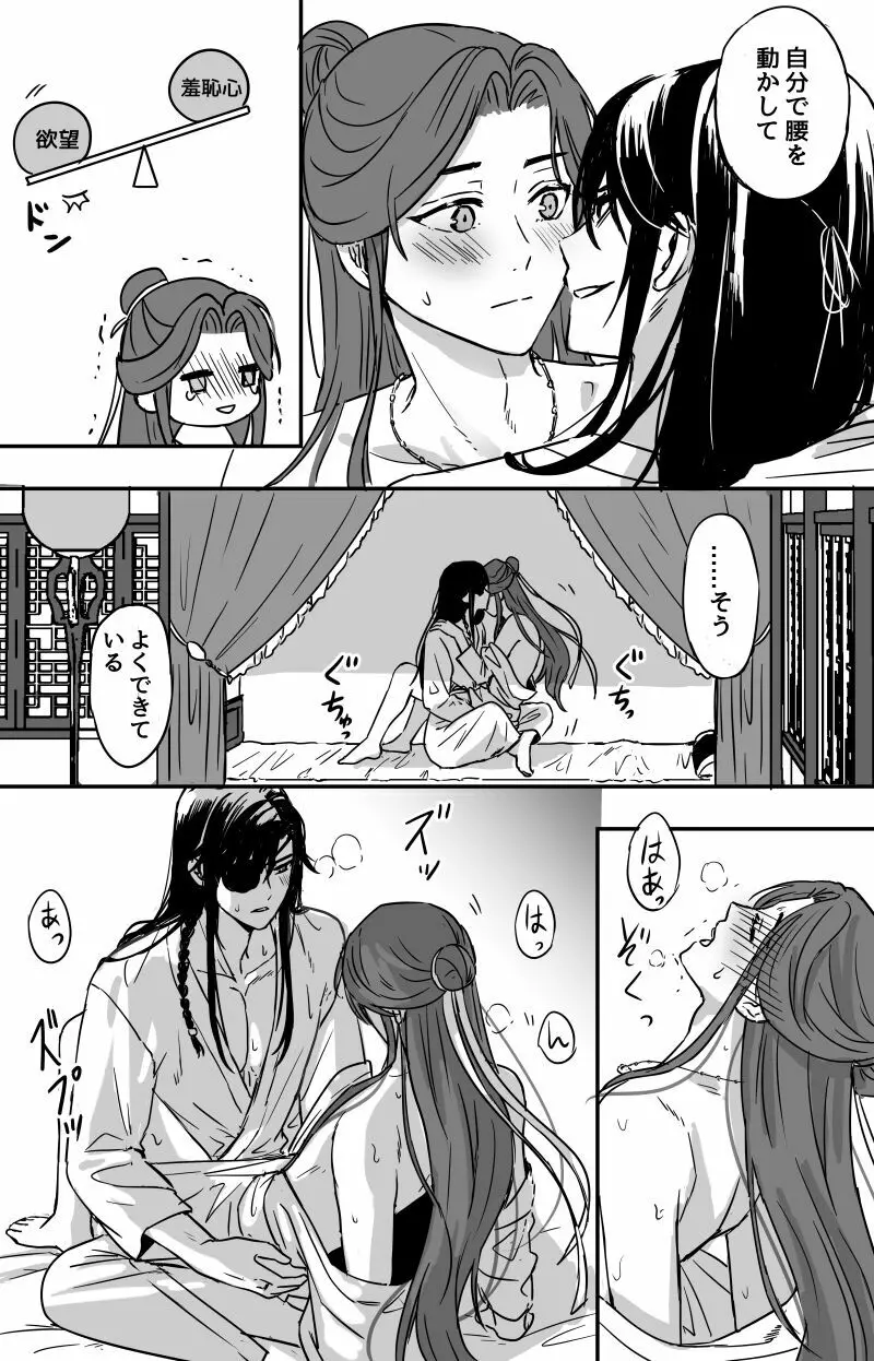 法力の渡し方🔞［天官賜福］［花憐］ - page8