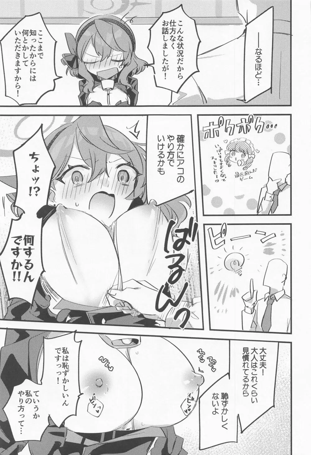 アコちゃん!!!ちくびが!!! - page8