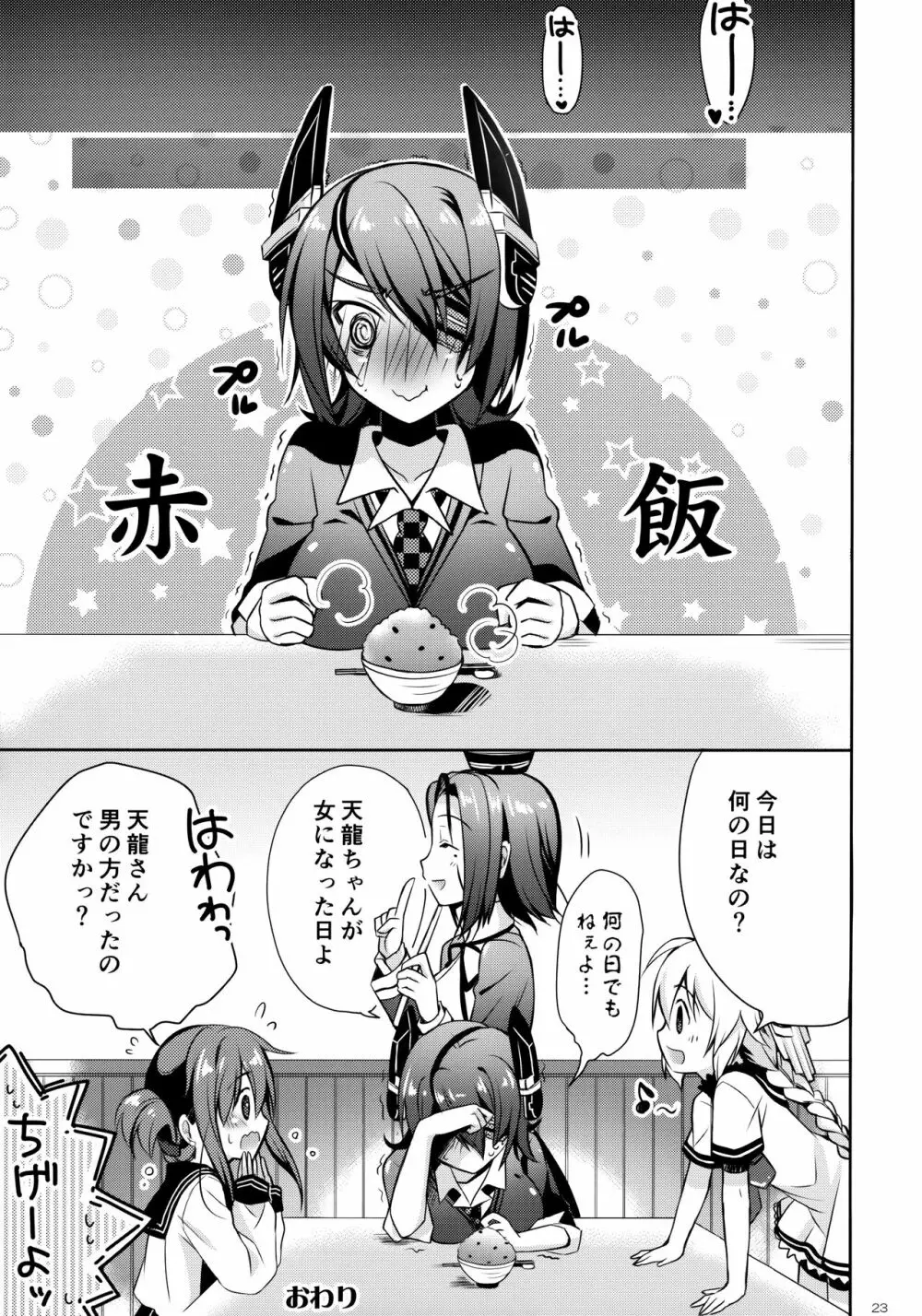 天龍田丼トリプル! ~私達またHになっちゃったみたい~ - page22