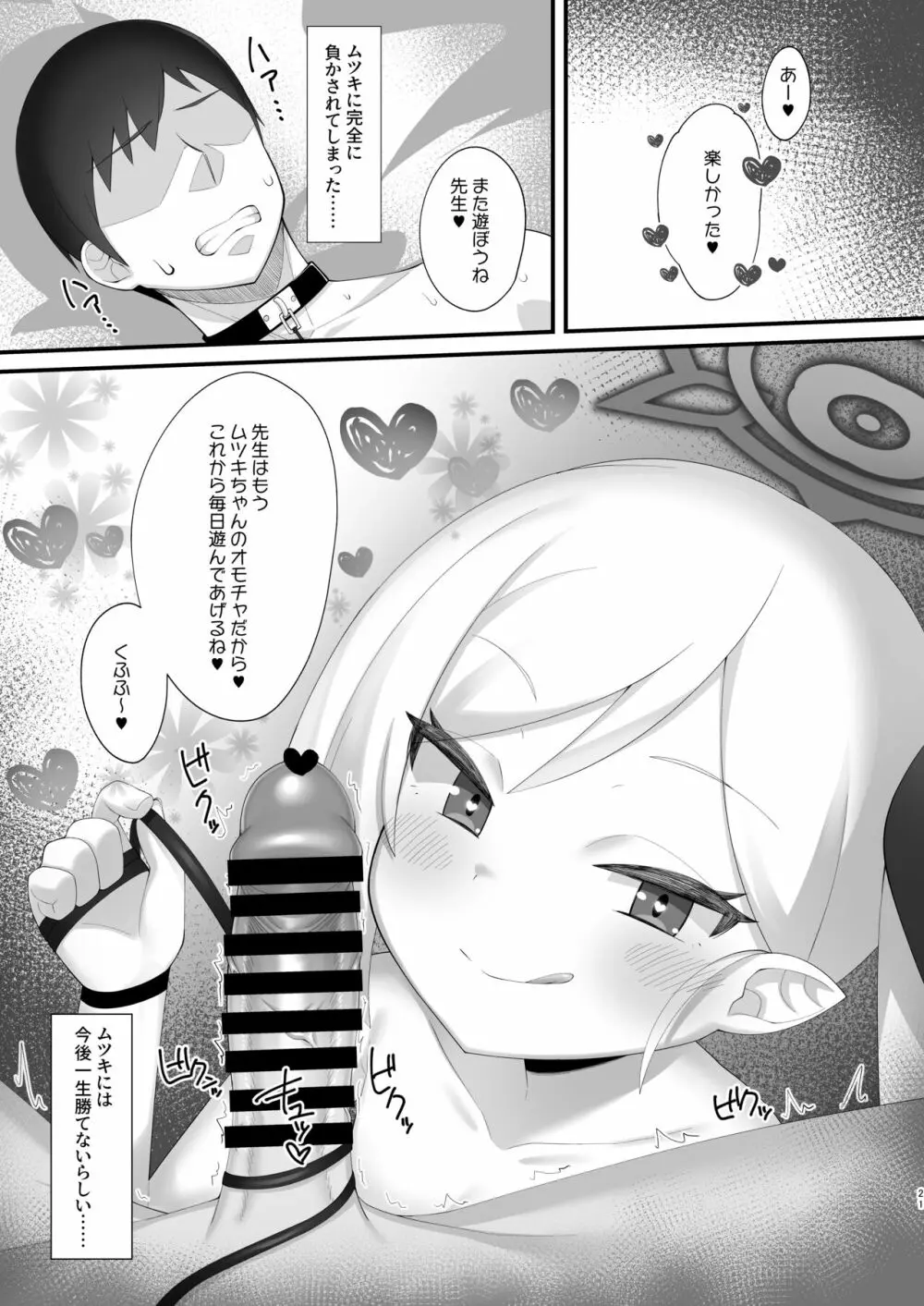 先生はムツキちゃんの玩具だよ - page20