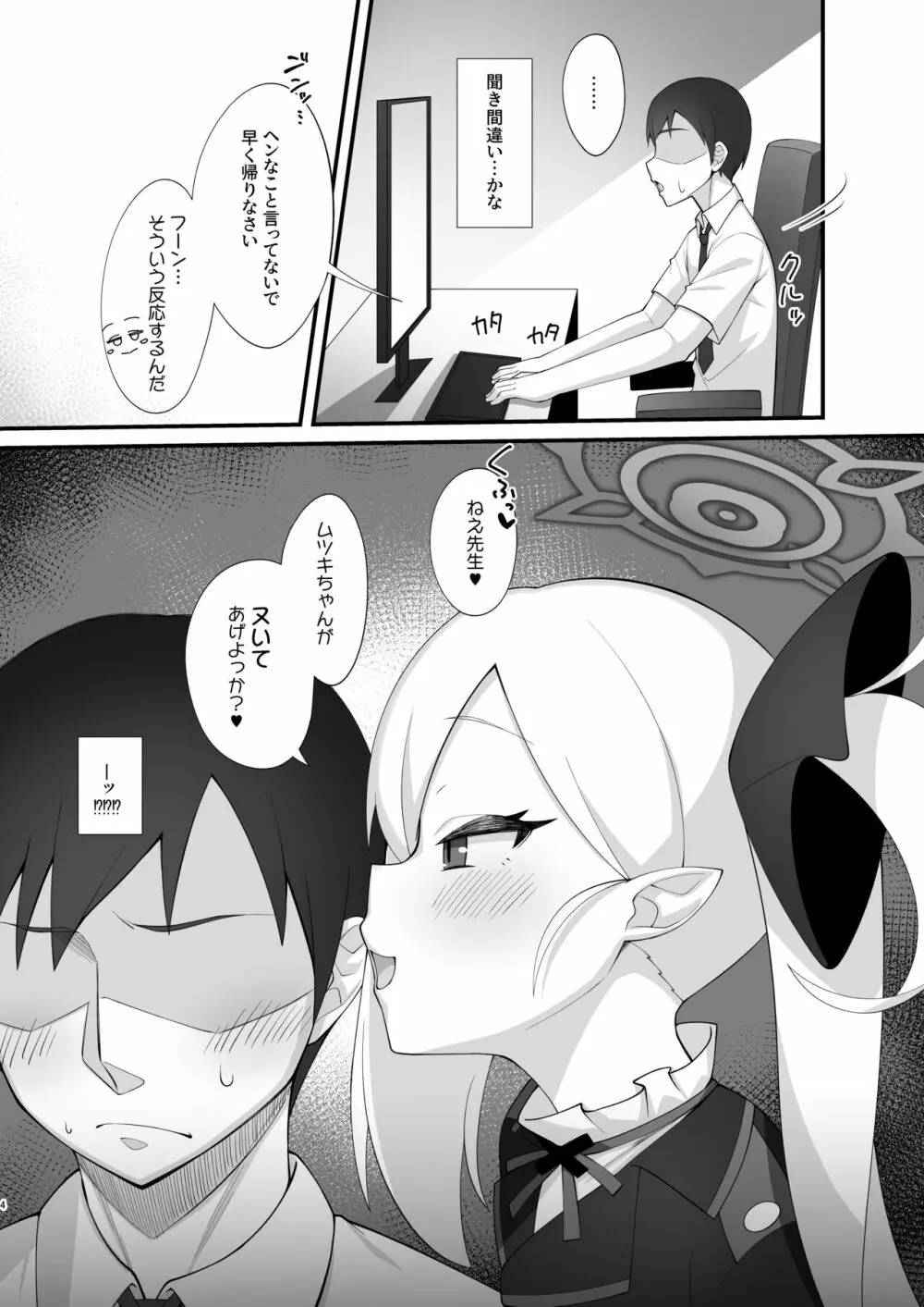 先生はムツキちゃんの玩具だよ - page3