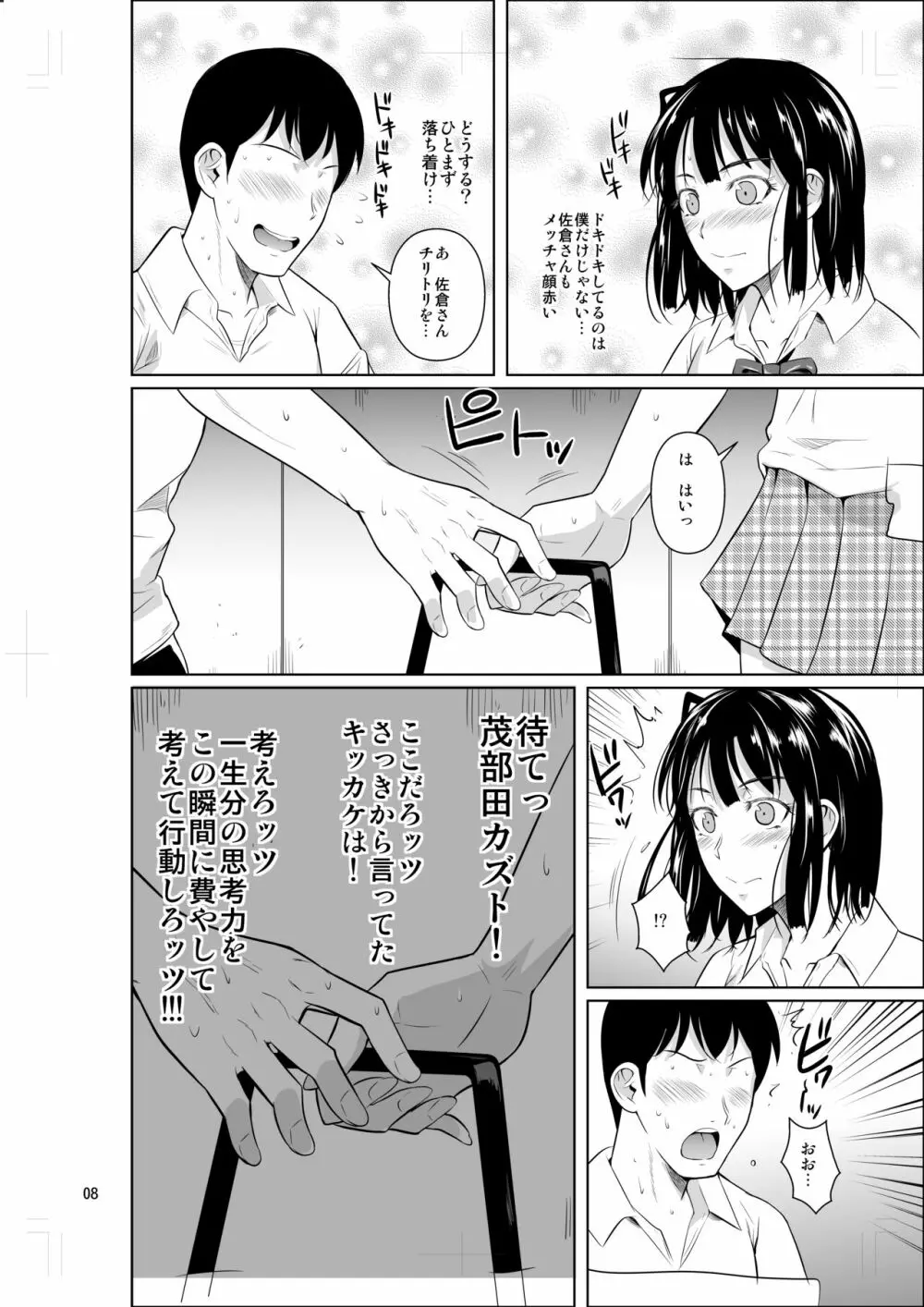 ボッチのモブが正しい選択をして清楚少女と付き合う。もちろんセックスもする - page9