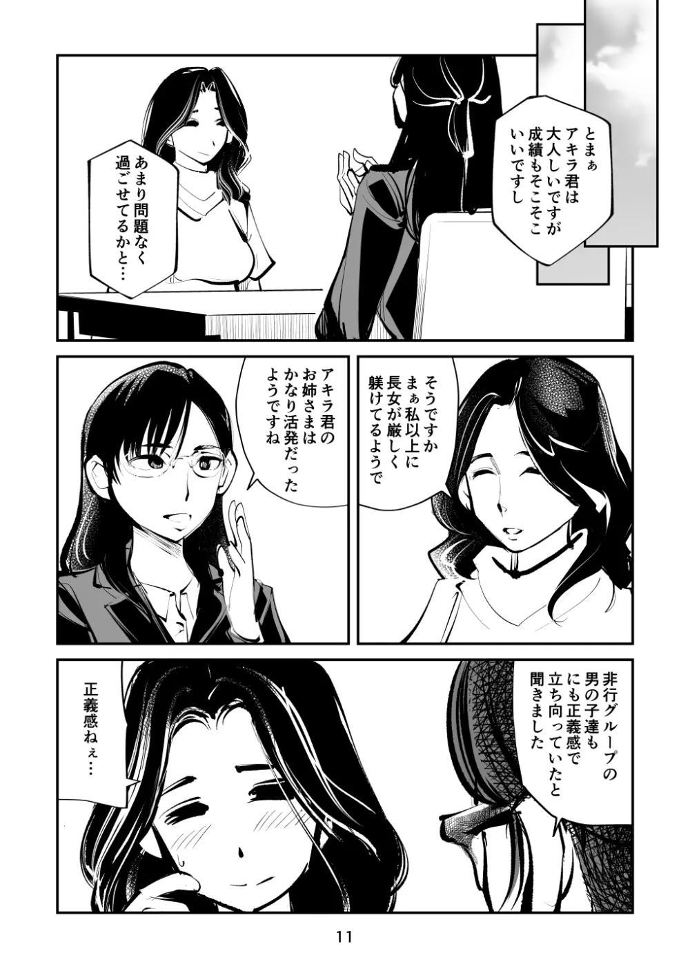 電マ姉弟7 金蹴り女教師 - page11