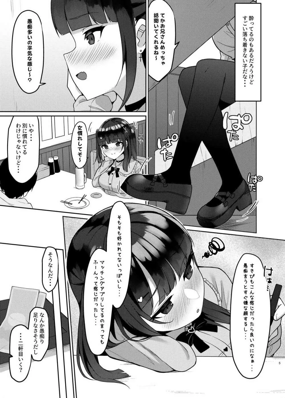 アプリで出会ったその日に泥酔えっちしてセフレになりました - page5