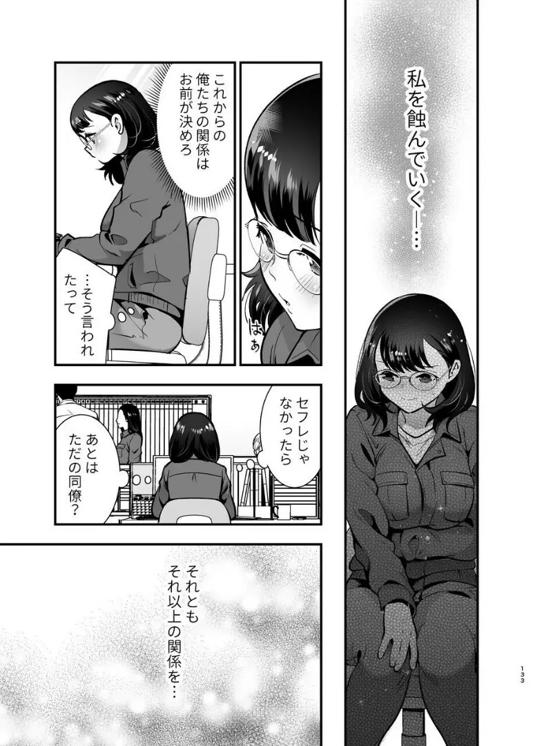 性欲を持て余す地味でネクラな私がガテン系上司に喰べられる3日間 - page134