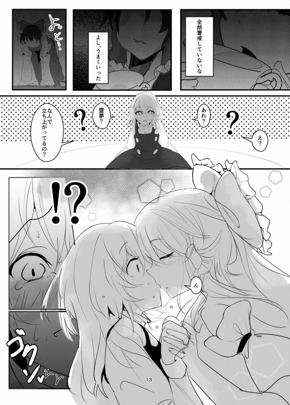 霧雨魔理沙が薬を使って犯したり犯されたりする本 - page13