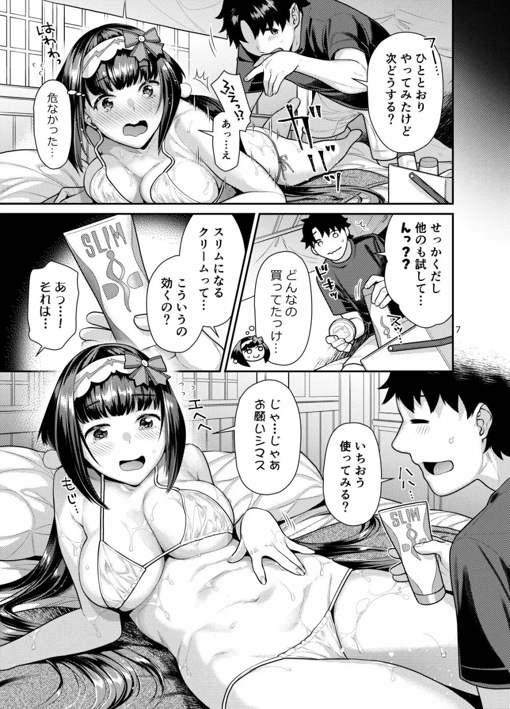 むちむち姫とエステごっこ - page7