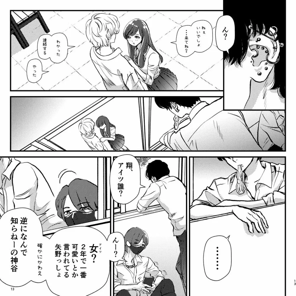 ヤバい同級生にロックオンされてます - page13