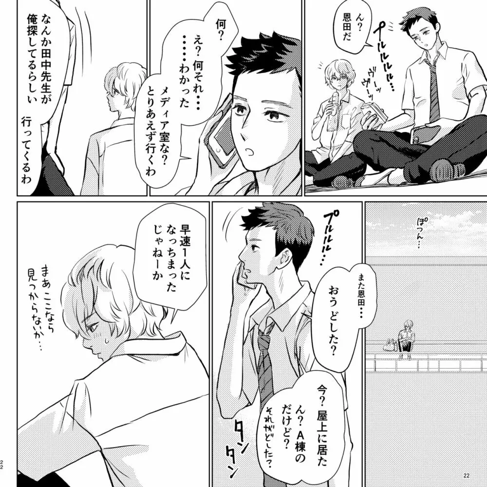 ヤバい同級生にロックオンされてます - page22