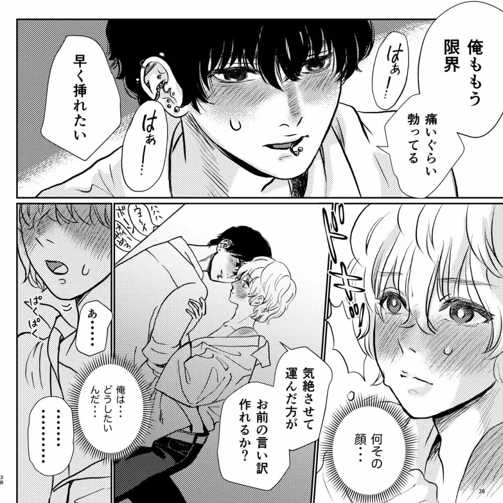 ヤバい同級生にロックオンされてます - page38