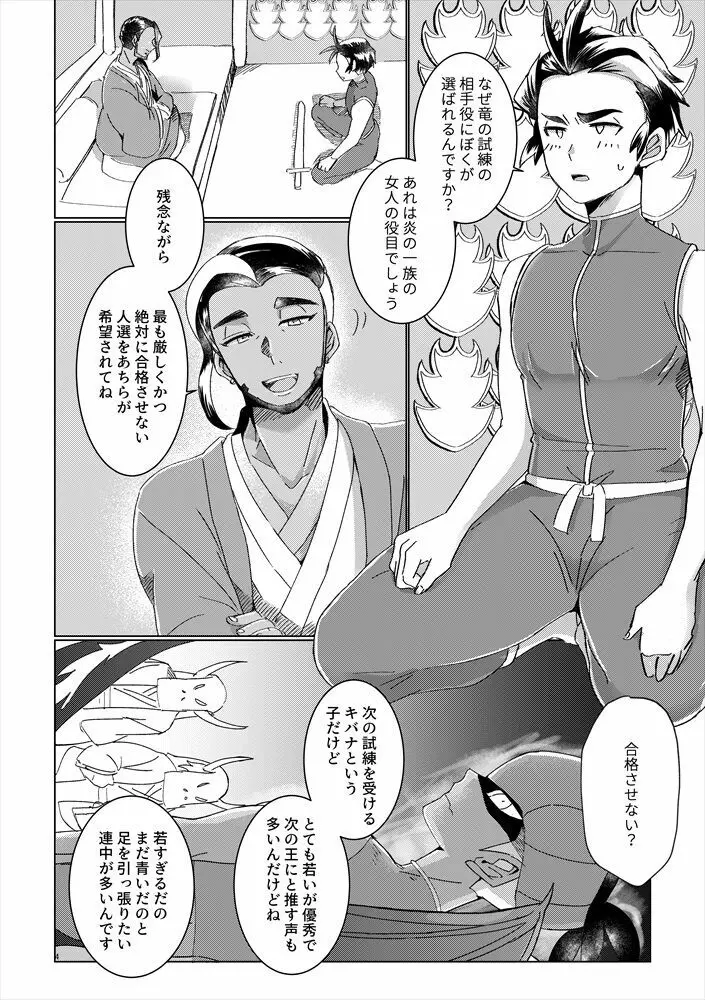 竜の男子の筆おろし - page3