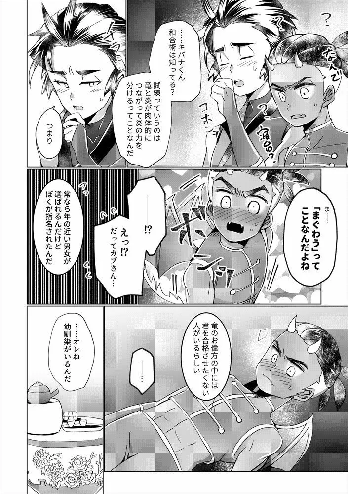 竜の男子の筆おろし - page7