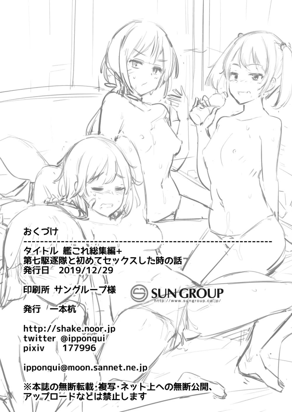 艦これれ総集編+ 第七駆逐隊と初めてセックスした時の話 - page145