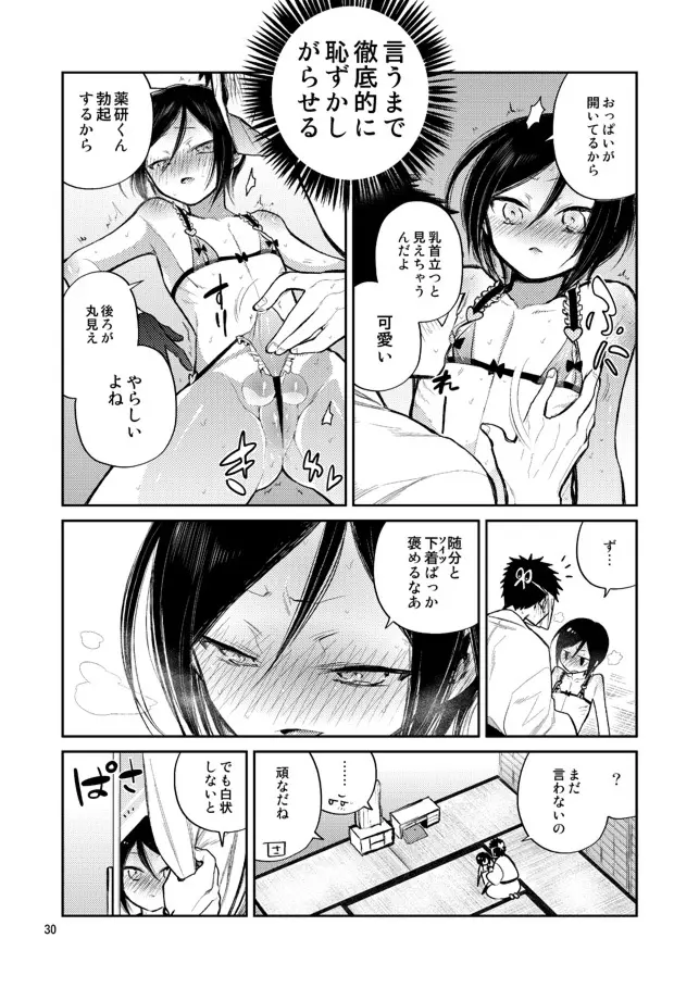 今夜は初夜です薬研くん - page28