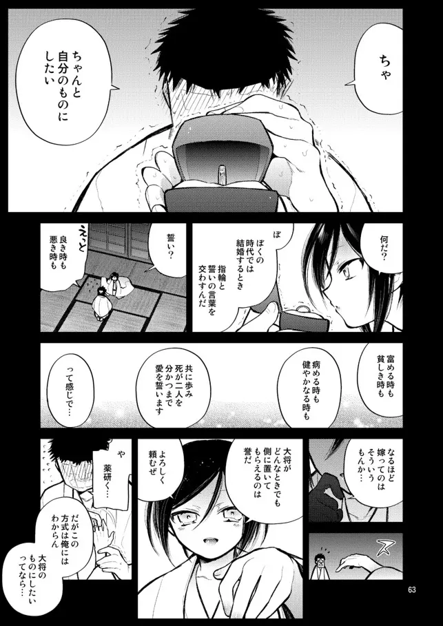 今夜は初夜です薬研くん - page60