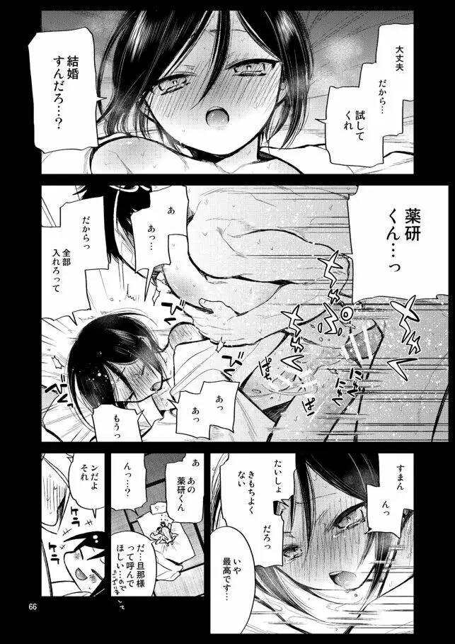 今夜は初夜です薬研くん - page63