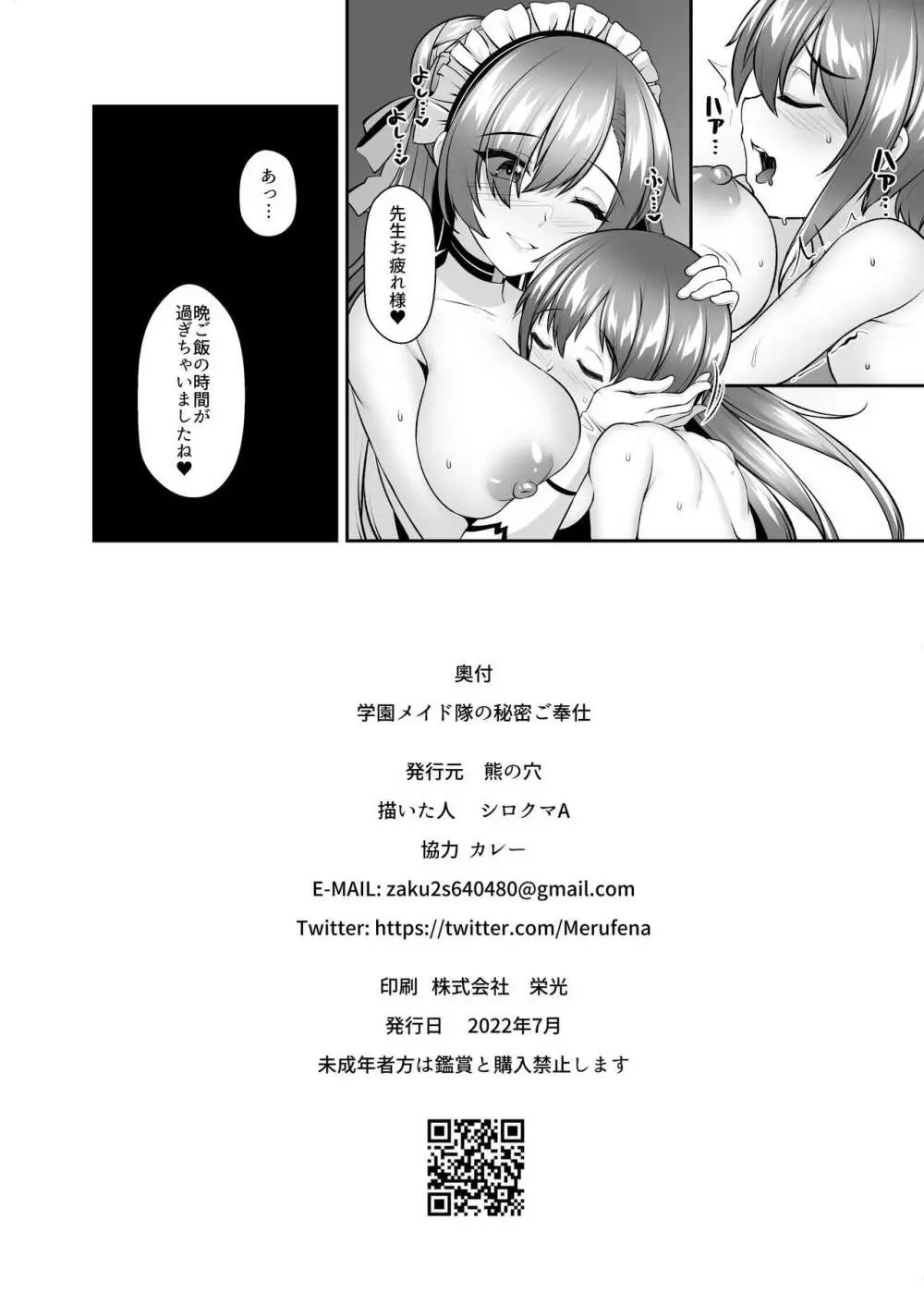 学園メイド隊の秘密ご奉仕 - page25