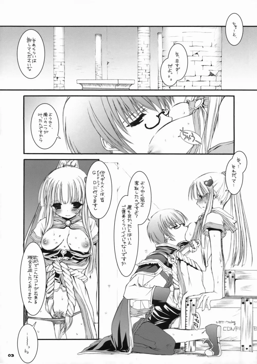 [Digital Lover (なかじまゆか)] Rough Sketch 21 (ラグナロクオンライン)) - page3