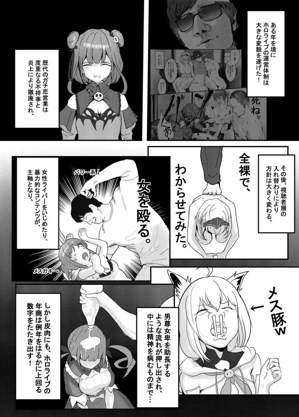 何や、このVチューバァ!?3～もしも、ホロラ○ブ7期生全員が男だったら!?～ - page7