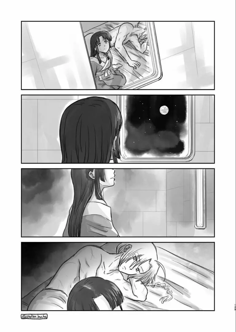 のぼる月夜の邂逅、ふたりで。 - page127