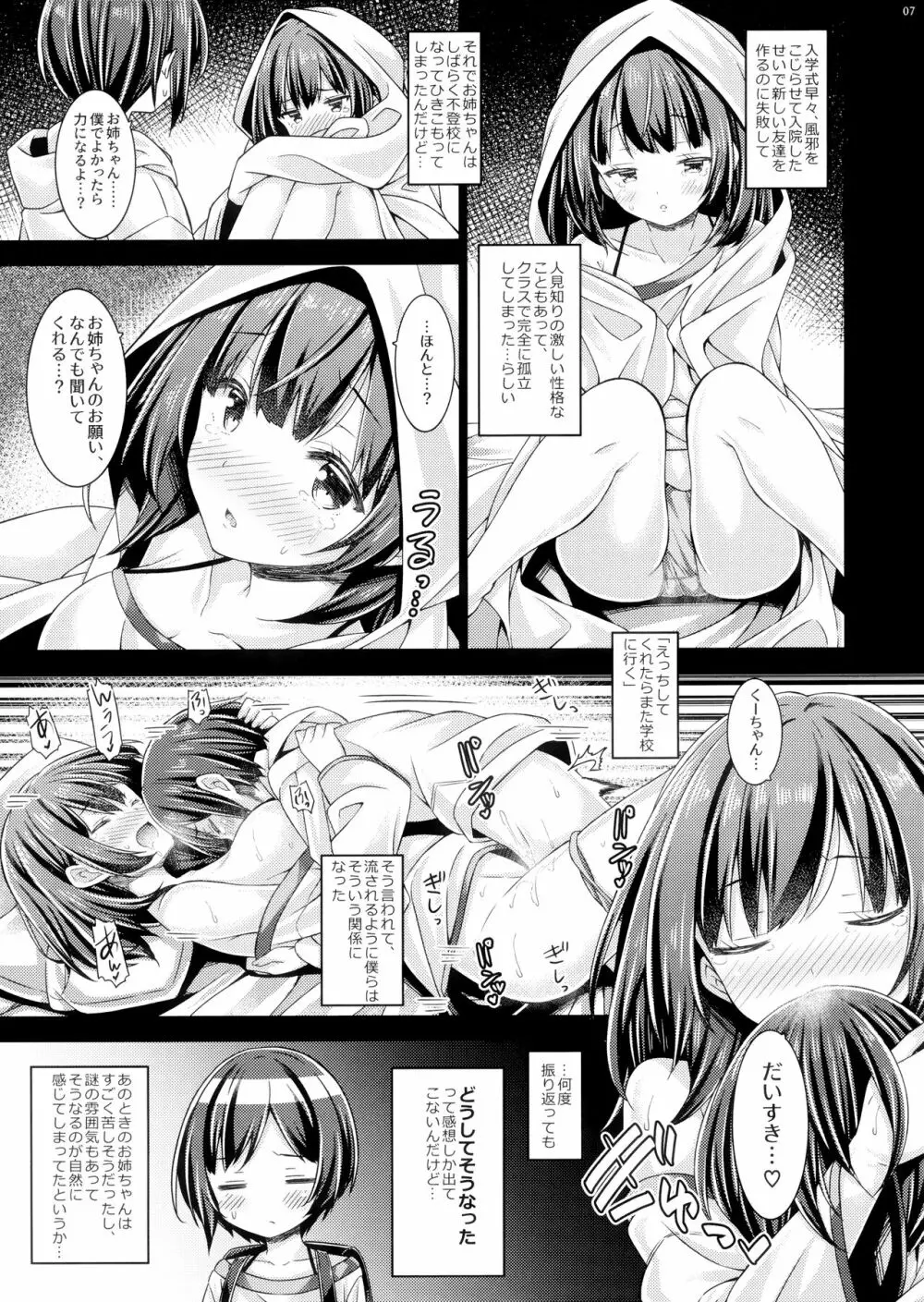 お姉ちゃんは弟とえっちしないと学校にいけない。 - page6