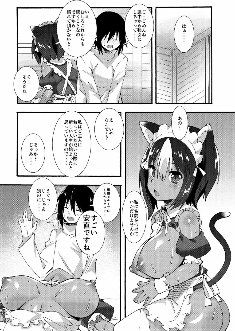 黑猫メイドとへたれご主人 - page26