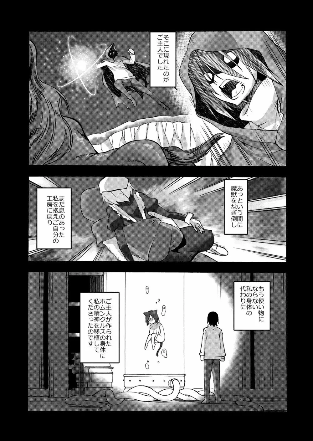 黑猫メイドとへたれご主人 - page8