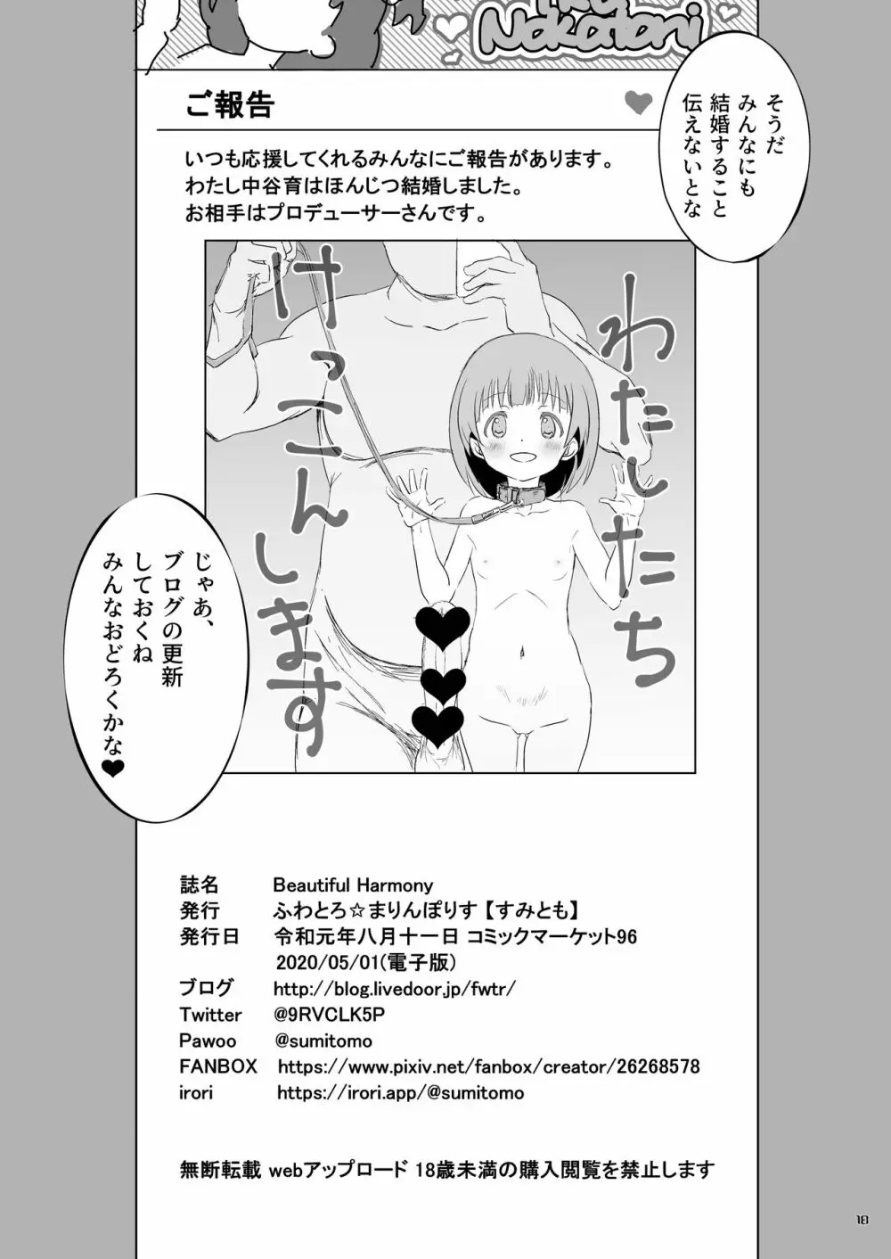 Beautiful Harmony + C96会場限定おまけ本セーラーミズギ - page17