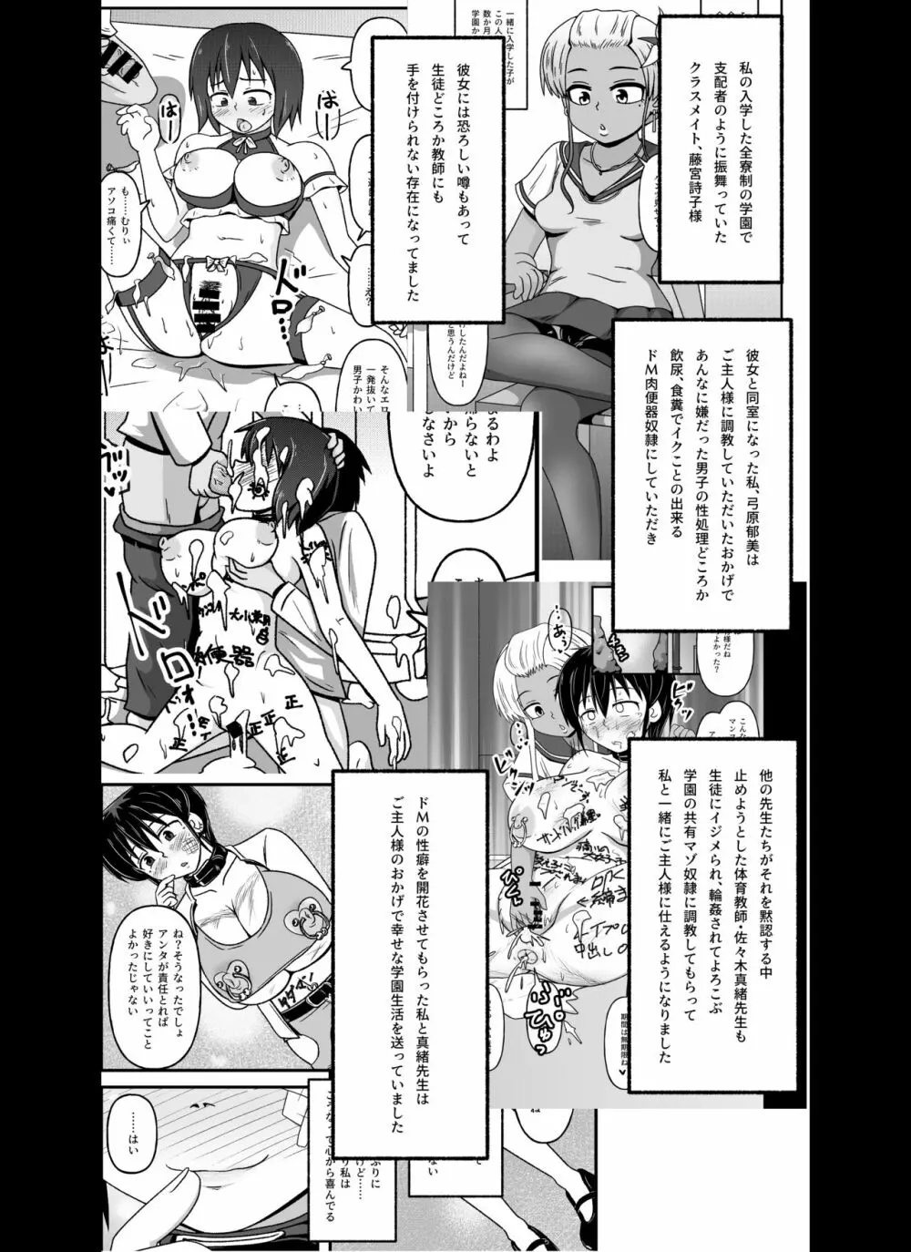 牝贄学園3 学園の支配者から転落したメス豚獣姦奴隷・藤宮詩子 - page3