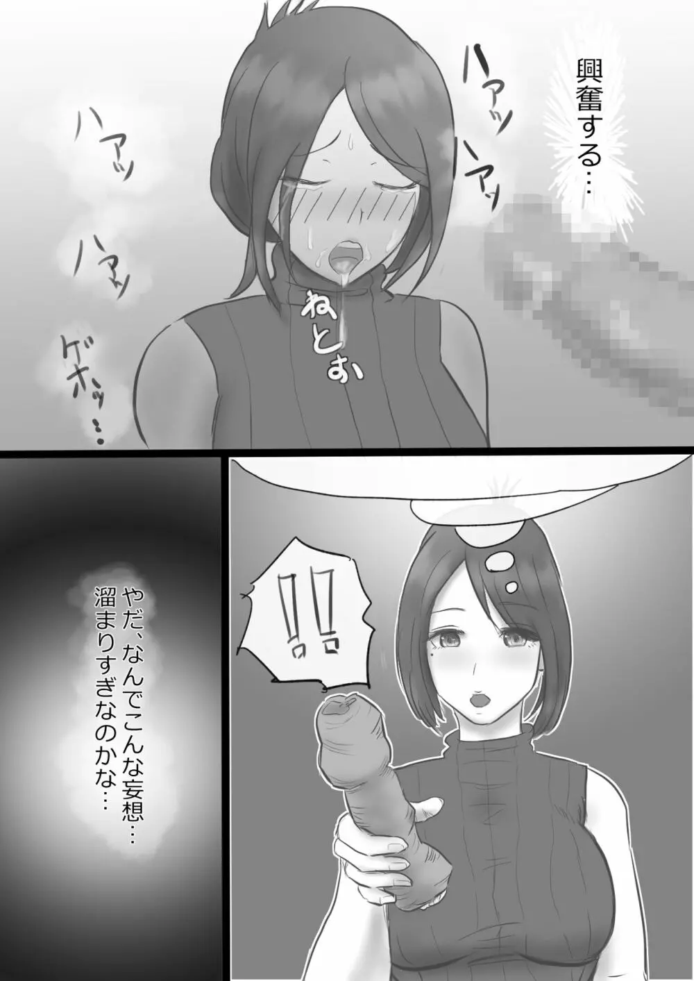 欲求不満妻の過ぎたもうそう - page10