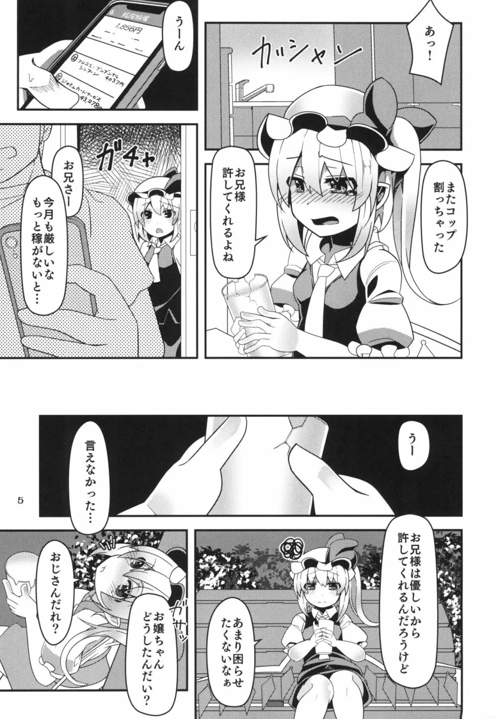 無知ロリフランちゃんは援交少女 - page5