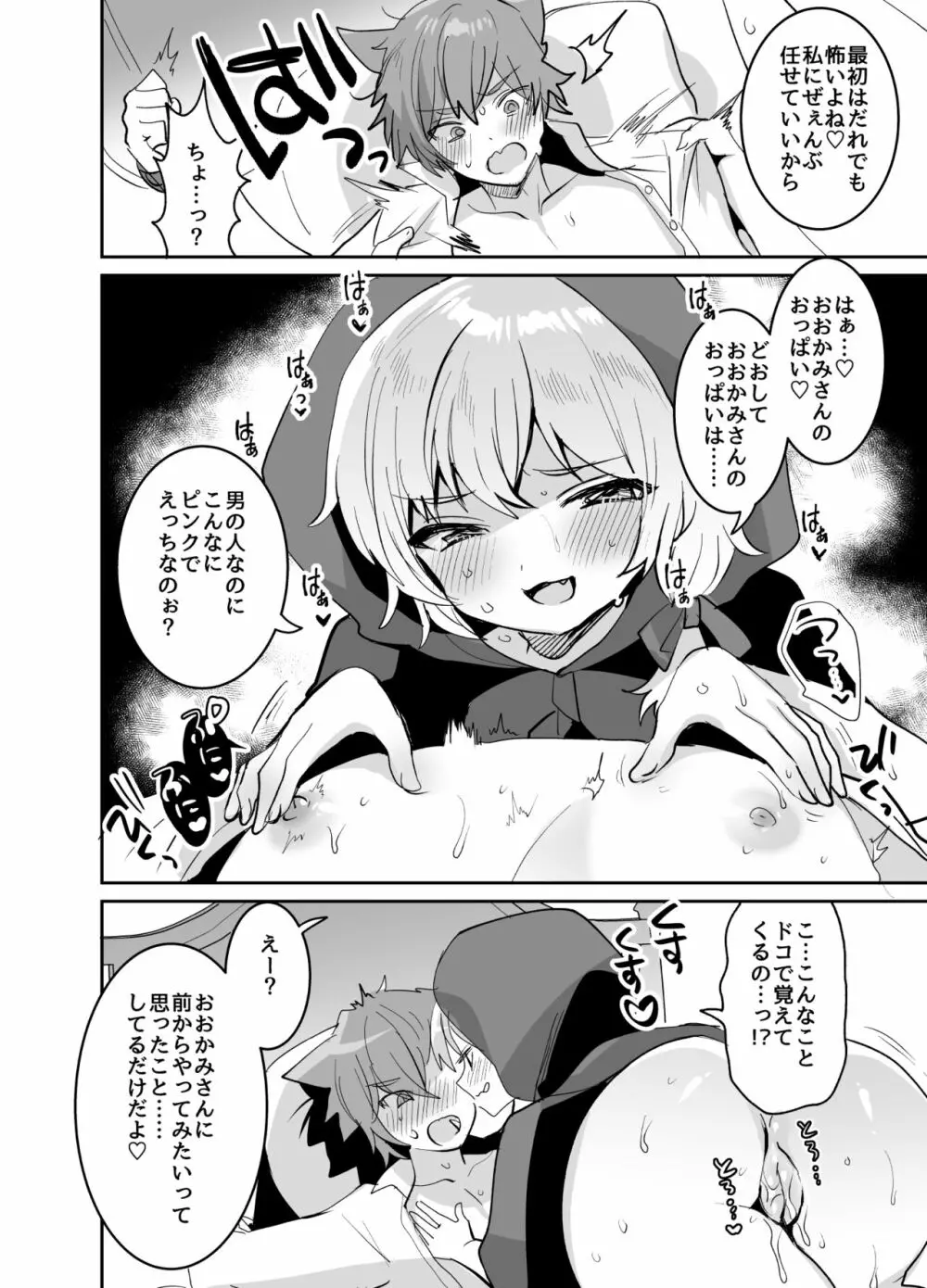 赤ずきんちゃんに犯される!! - page11