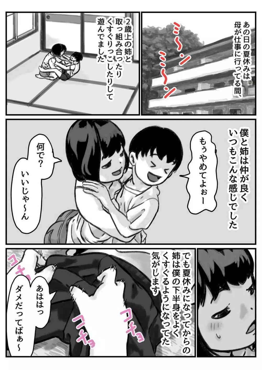 お姉ちゃんは性に興味しんしん 前編 - page3