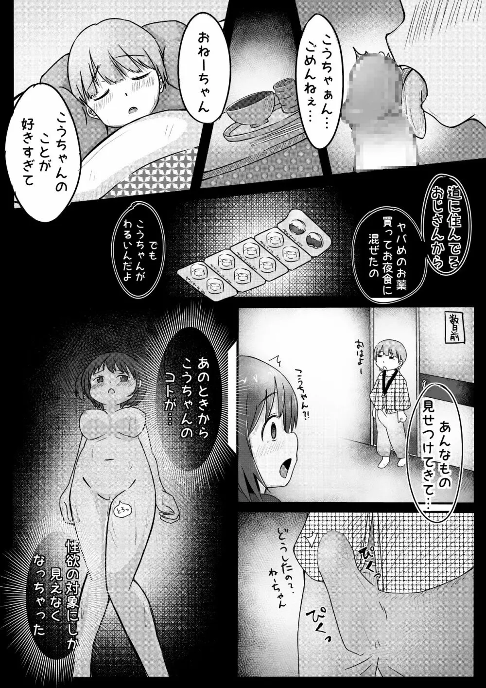 弟ちゃんを薬で眠らせて犯してみた。 - page5