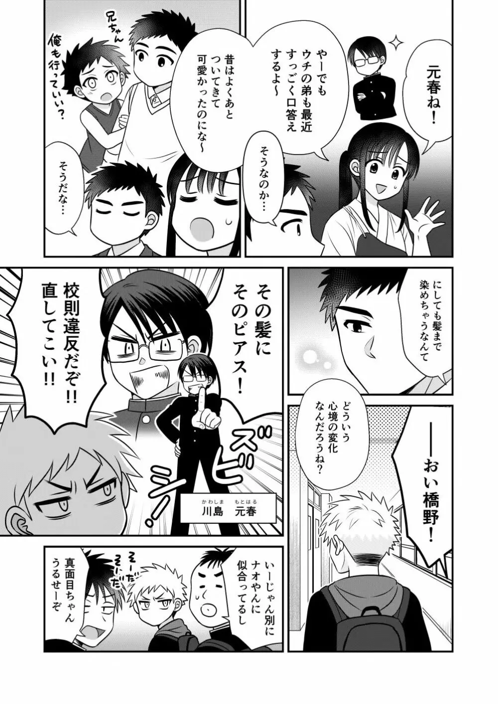 ツングレ弟と生真面目な兄 - page11