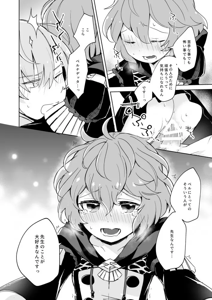 先生、ベルに触れてください - page35