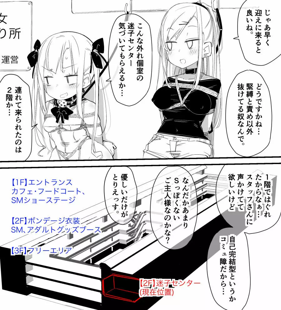 デパート型SMイベント会場・迷子のM女誘拐連れ回し - page7