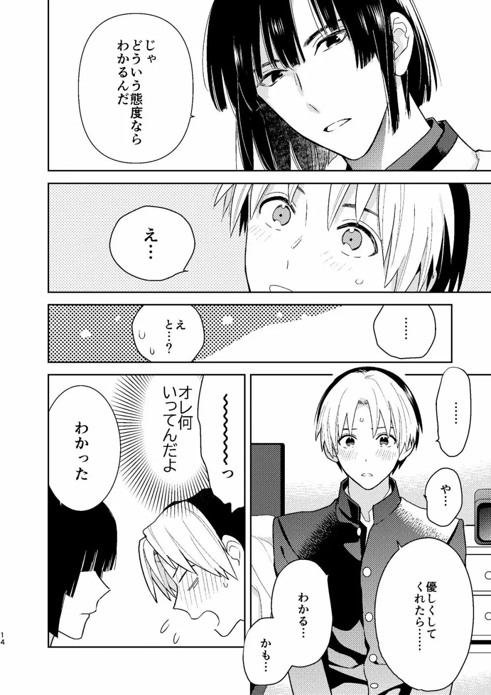 ○○くらい初めてじゃないんだろう？ - page13