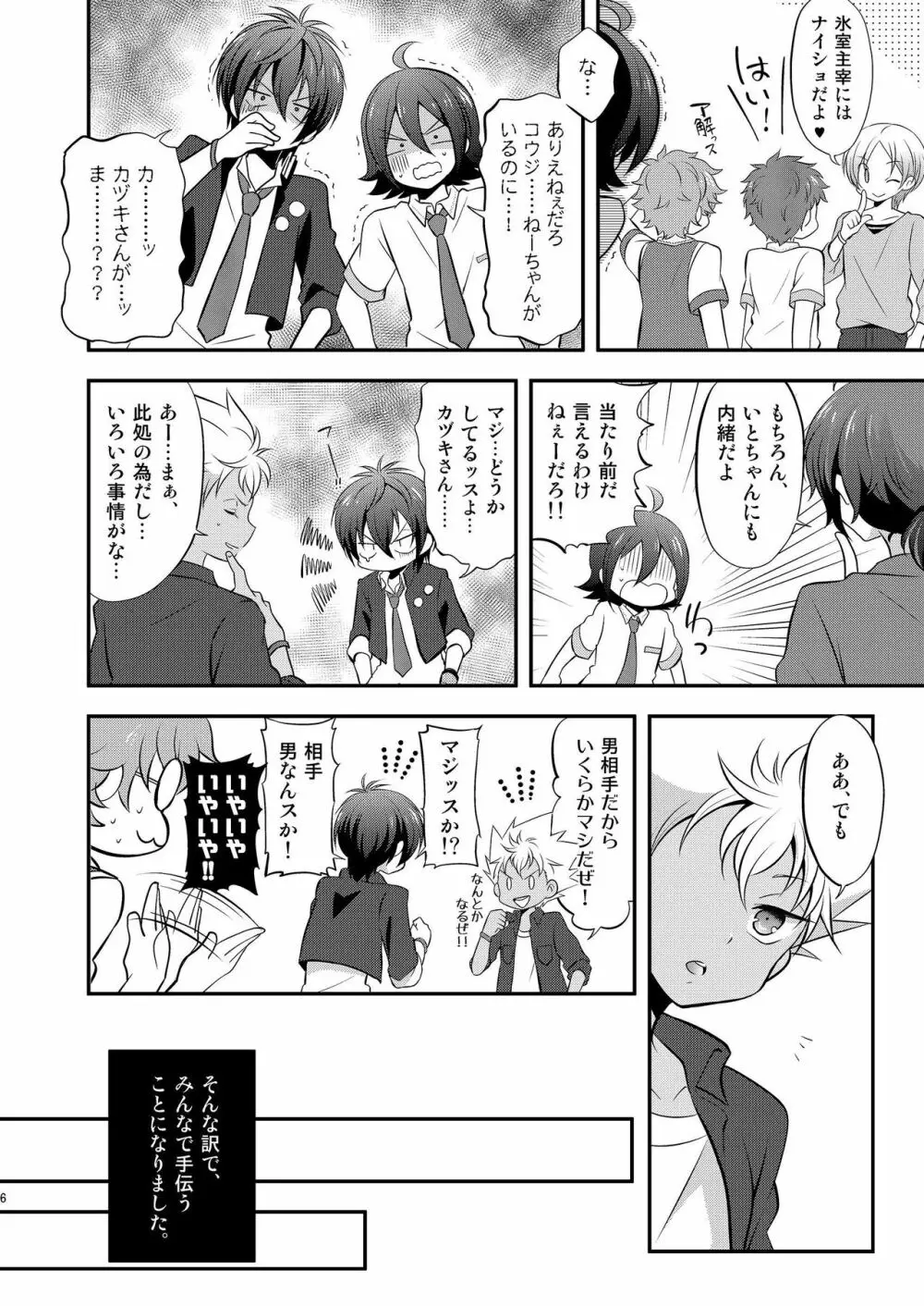 氷室主宰にはナイショだよ - page6