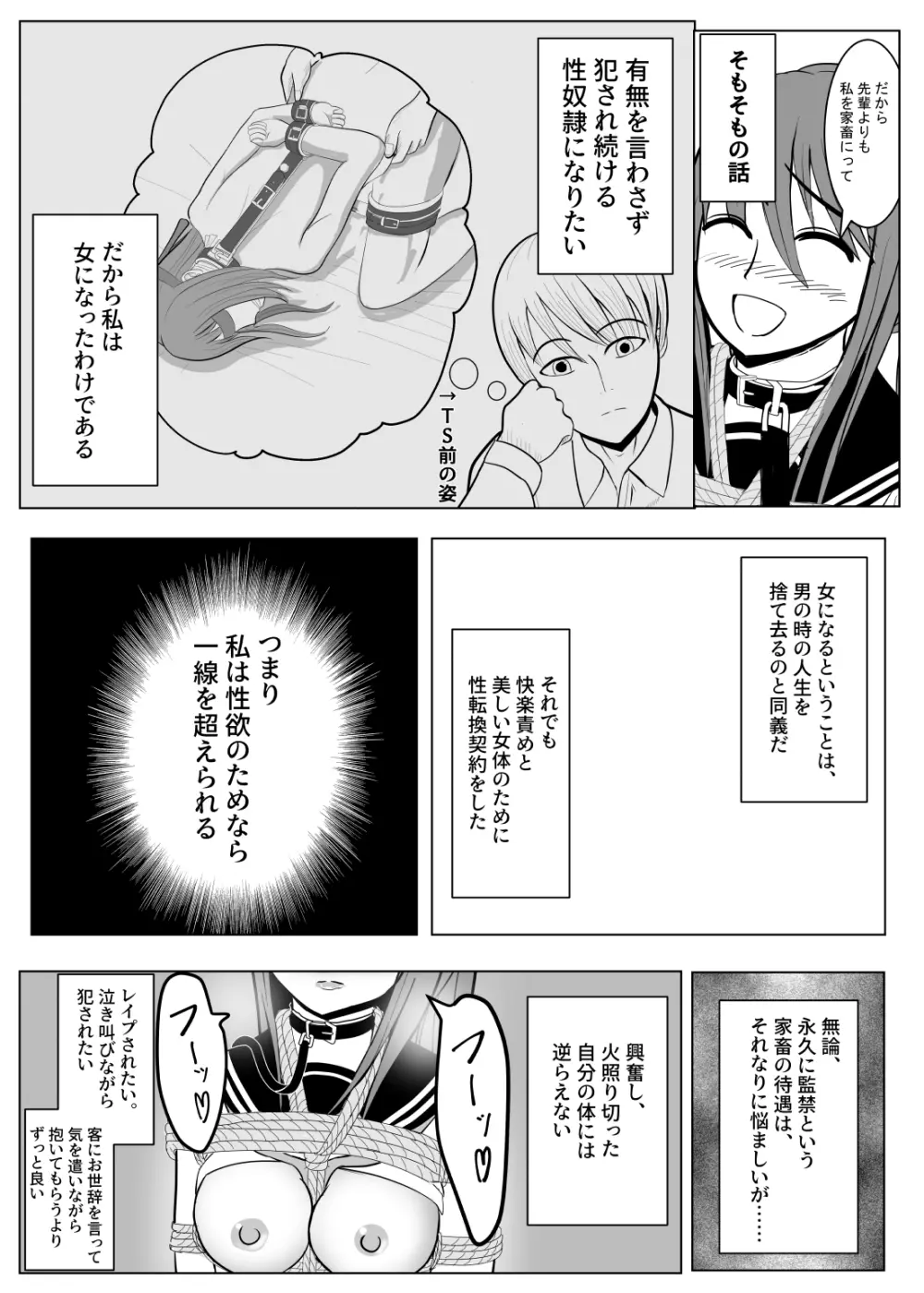 TSをする。性奴隷になる。2 - page49