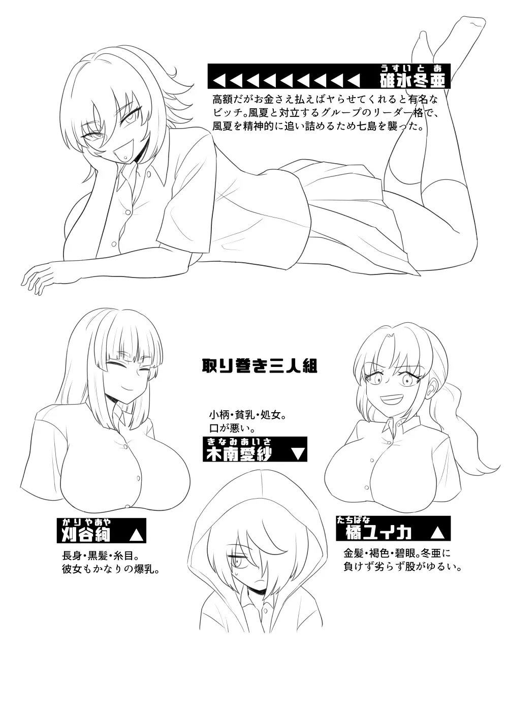 金髪爆乳ヤンキーが元いじめられっ子とらぶらぶえっちする本 - page5