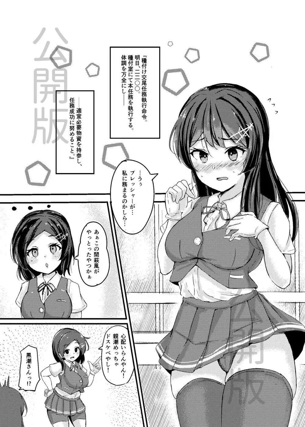 親潮ちゃんラブいちゃ種付け交尾任務！ - page5