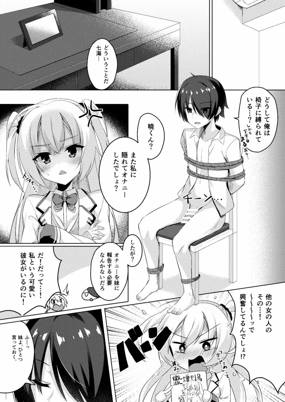 お兄ちゃんが妹に勝てるわけないでしょ♡ - page5