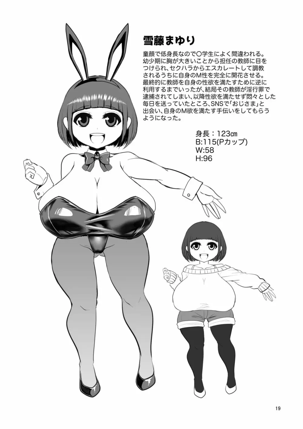 まゆちゃんのミリしらコスプレSEXレポート - page19