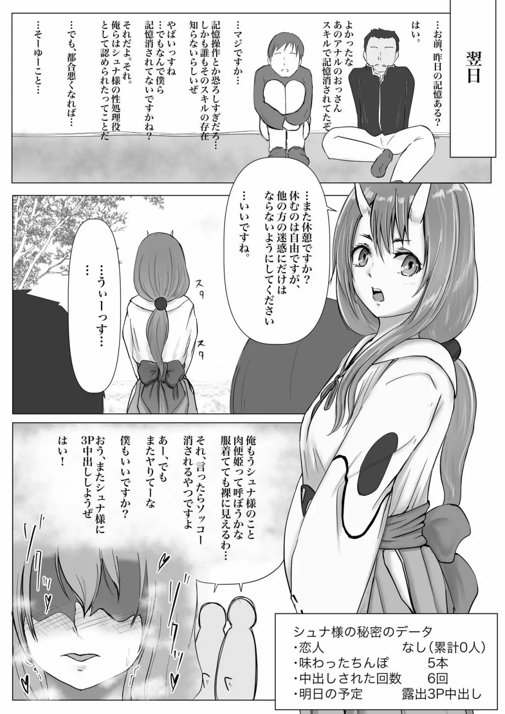 シュナ様にとにかくエロいこといっぱいする本 - page21