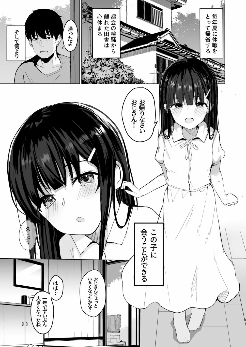 (C101) red miso soup (赤だし)] 夏に帰るのは姪(キミ)のため [DL版] - page4